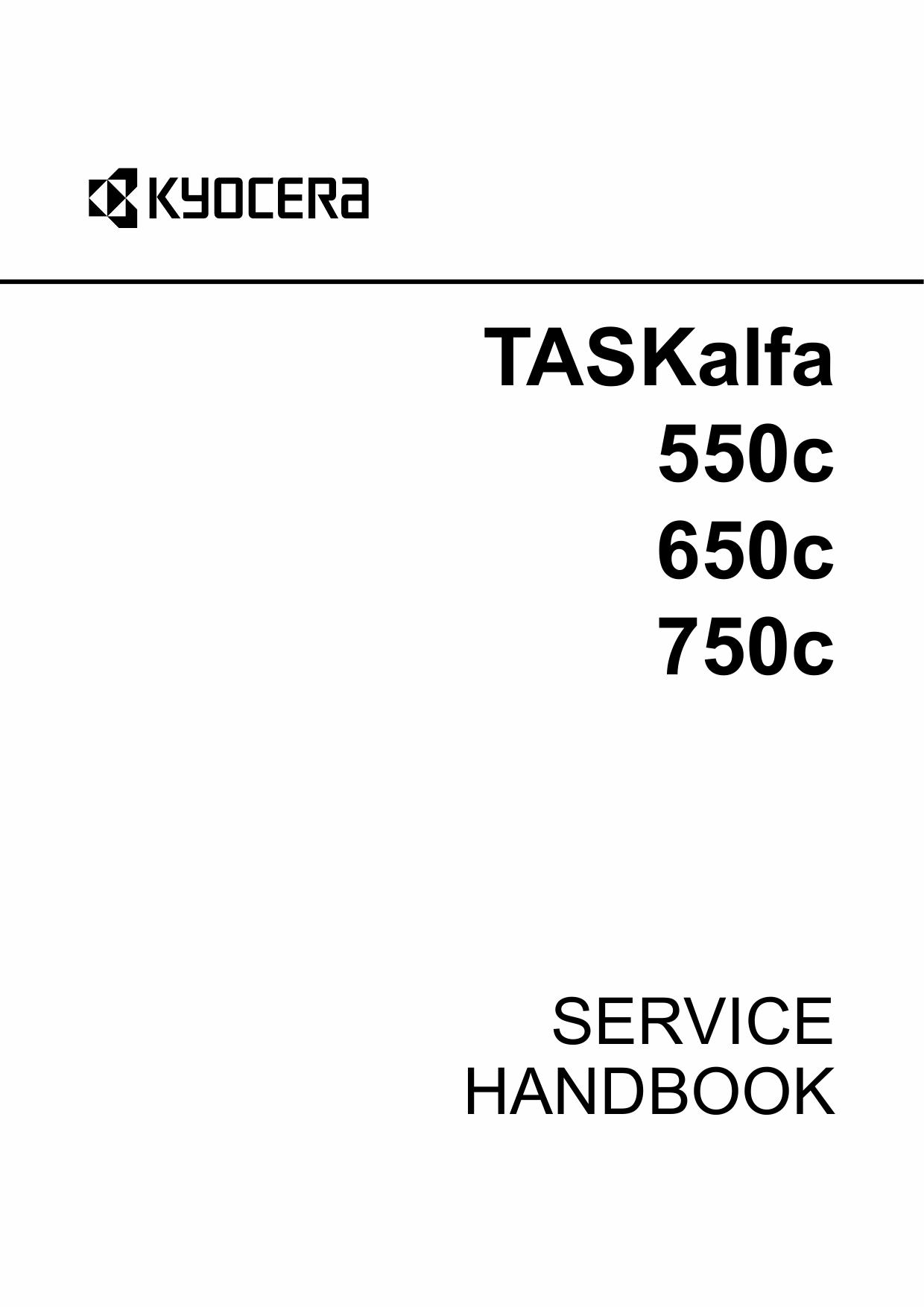 KYOCERA ColorMFP TASKalfa-550c 650c 750c Service Handbook-1